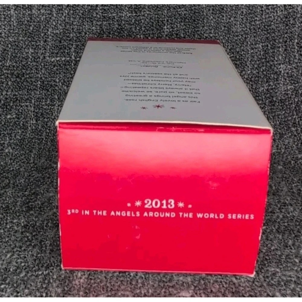 2013 Hallmark Keepsake England Angel Around The World Christmas Ornament w/ Box